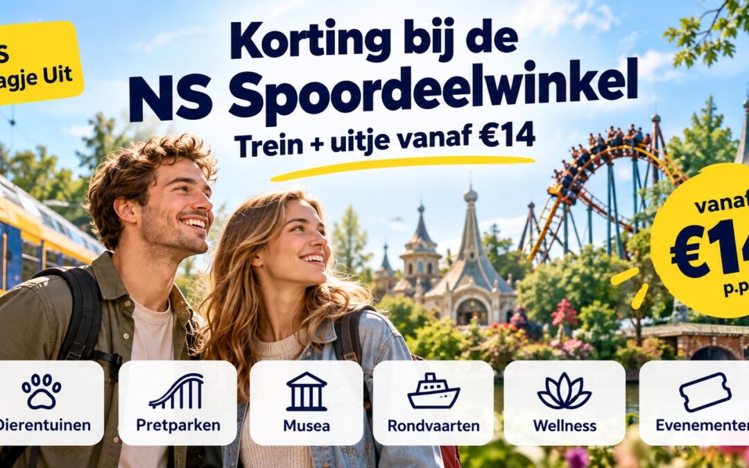 NS Dagje Uit: voordelig met de trein naar dierentuinen en attractieparken
